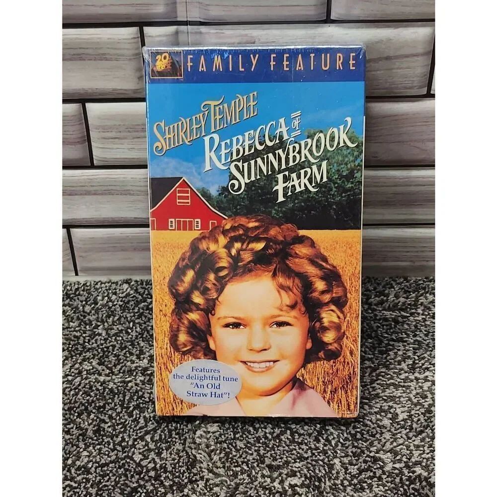 Shirley Temple VHS Rebbeca of Sunnybrook Farm-Sealed